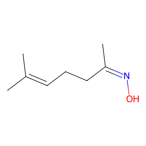 (NZ)-N-(6-methylhept-5-en-2-ylidene)hydroxylamine structure