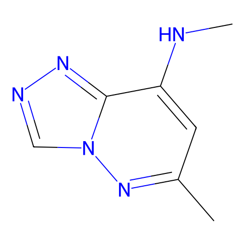 N,6-dimethyl-[1,2,4]triazolo[4,3-b]pyridazin-8-amine structure