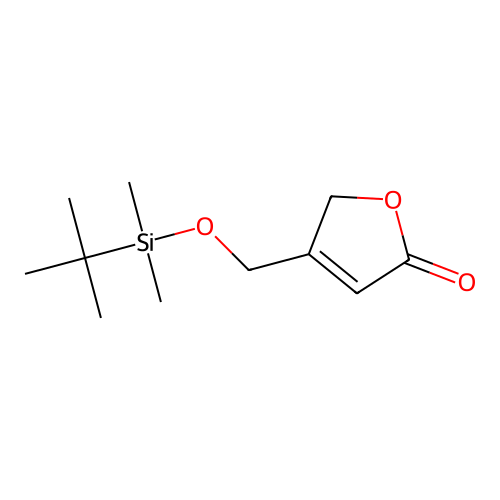 2(5H)-Furanone, 4-[[[(1,1-dimethylethyl)dimethylsilyl]oxy]methyl]- structure