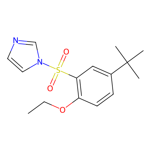 1-(5-Tert-butyl-2-ethoxyphenyl)sulfonylimidazole structure