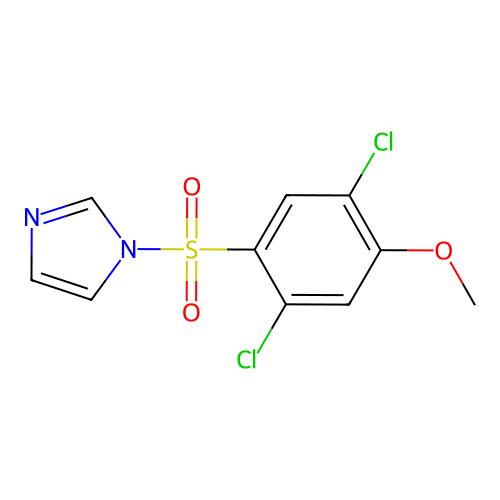1-(2,5-Dichloro-4-methoxyphenyl)sulfonylimidazole structure