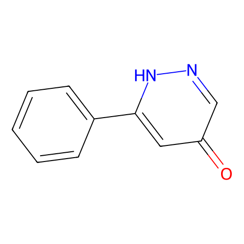 4-Pyridazinol, 6-phenyl- structure