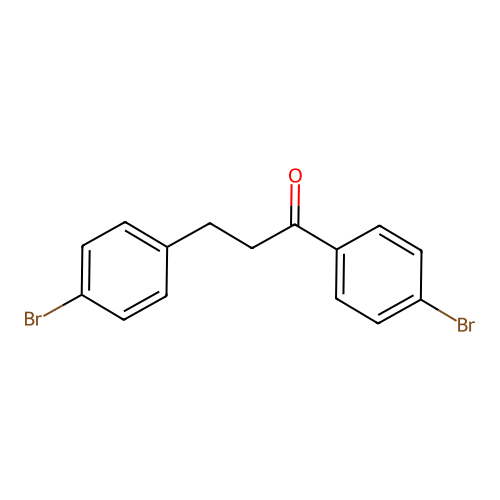 1,3-Bis(4-bromophenyl)propanone structure