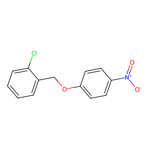 4-((2-Chlorophenyl)methoxy)-1-nitrobenzene structure