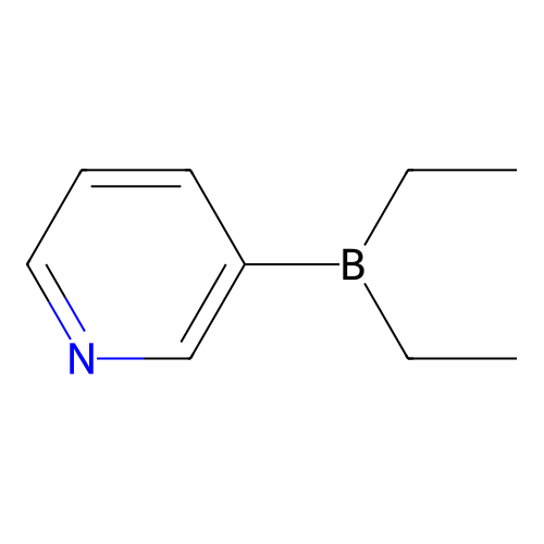 3-(Diethylboryl)pyridine structure