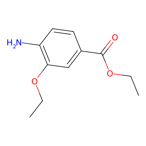 Benzoic acid, 4-amino-3-ethoxy-, ethyl ester structure