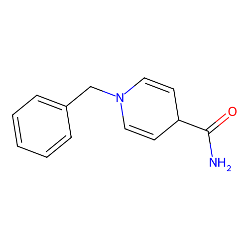 4-Pyridinecarboxamide, 1,4-dihydro-1-(phenylmethyl)- structure