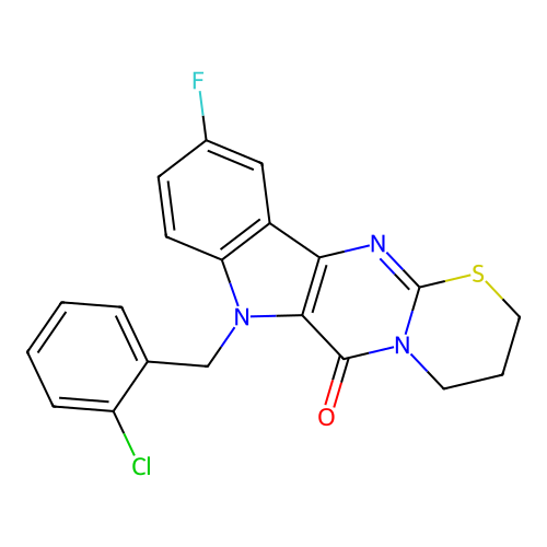 C20H15ClFN3OS structure