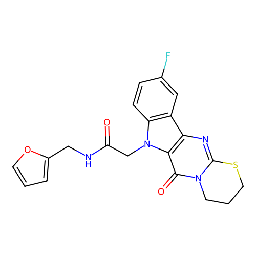C20H17FN4O3S structure