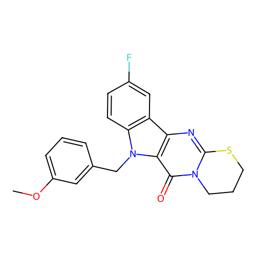 C21H18FN3O2S structure