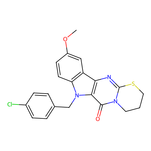 C21H18ClN3O2S structure