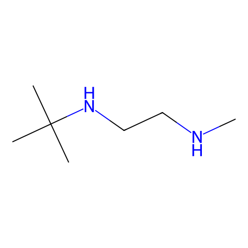 N-tert-Butyl-N'-methyl ethylenediamine structure