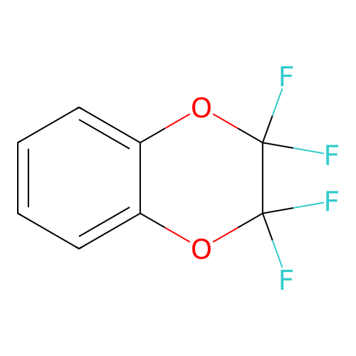 2,2,3,3-Tetrafluoro-2,3-dihydro-1,4-benzodioxine structure