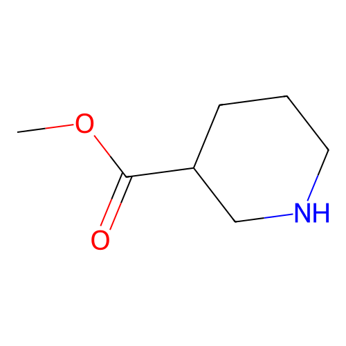 Methyl piperidine-3-carboxylate structure