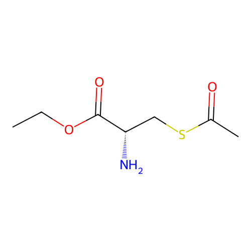 S-Acetylcysteine ethylester structure