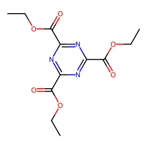 2,4,6-Triethyl 1,3,5-triazine-2,4,6-tricarboxylate structure