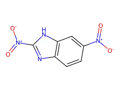 2,5-Dinitrobenzimidazole structure