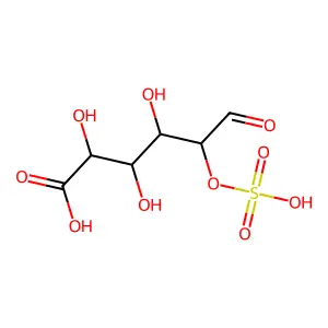 艾杜糖醛酸 2-硫酸酯 structure