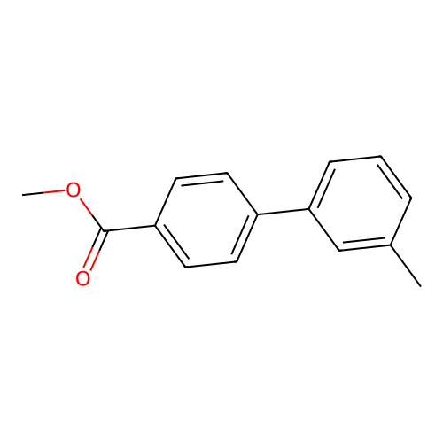 Methyl 3'-methyl-[1,1'-biphenyl]-4-carboxylate structure