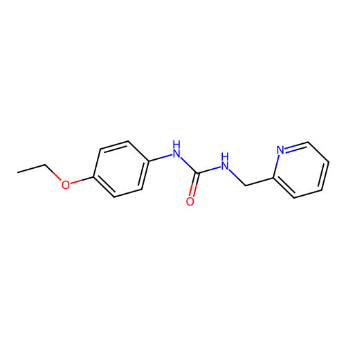 1-(4-Ethoxyphenyl)-3-(pyridin-2-ylmethyl)urea structure