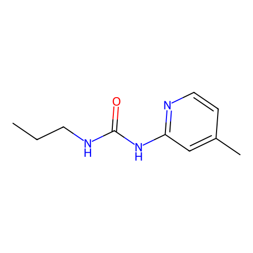 1-(4-Methylpyridin-2-yl)-3-propylurea structure