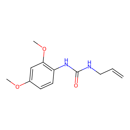 1-(2,4-Dimethoxyphenyl)-3-prop-2-enylurea structure