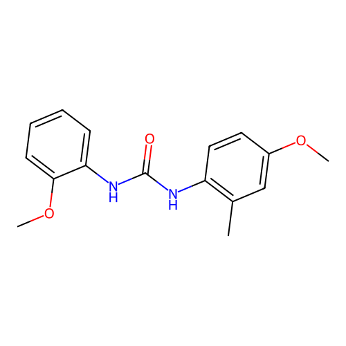 1-(4-Methoxy-2-methylphenyl)-3-(2-methoxyphenyl)urea structure