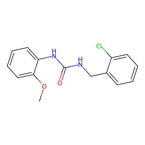 1-[(2-Chlorophenyl)methyl]-3-(2-methoxyphenyl)urea structure