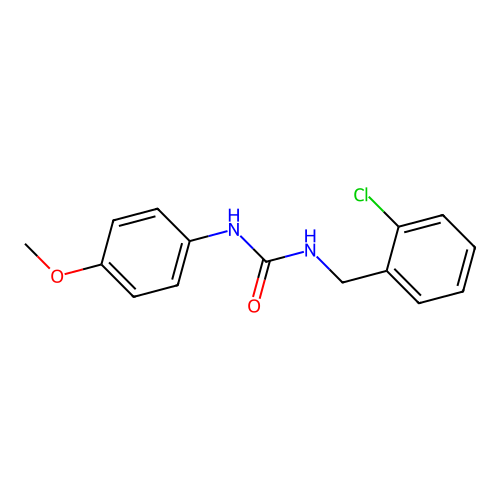 1-[(2-Chlorophenyl)methyl]-3-(4-methoxyphenyl)urea structure