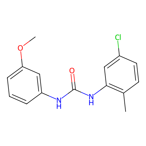 1-(5-Chloro-2-methylphenyl)-3-(3-methoxyphenyl)urea structure