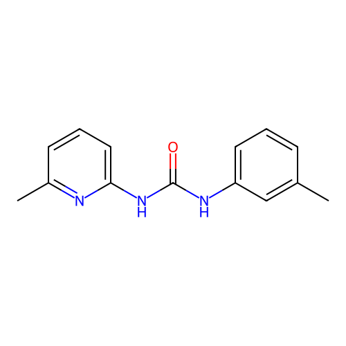1-(3-Methylphenyl)-3-(6-methylpyridin-2-yl)urea structure