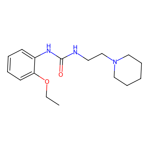 1-(2-Ethoxyphenyl)-3-(2-piperidin-1-ylethyl)urea structure