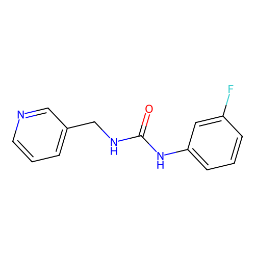 1-(3-Fluorophenyl)-3-(pyridin-3-ylmethyl)urea structure