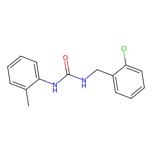 1-[(2-Chlorophenyl)methyl]-3-(2-methylphenyl)urea structure