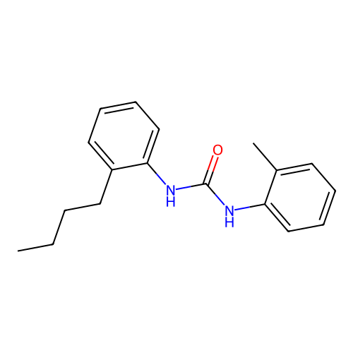 1-(2-Butylphenyl)-3-(2-methylphenyl)urea structure