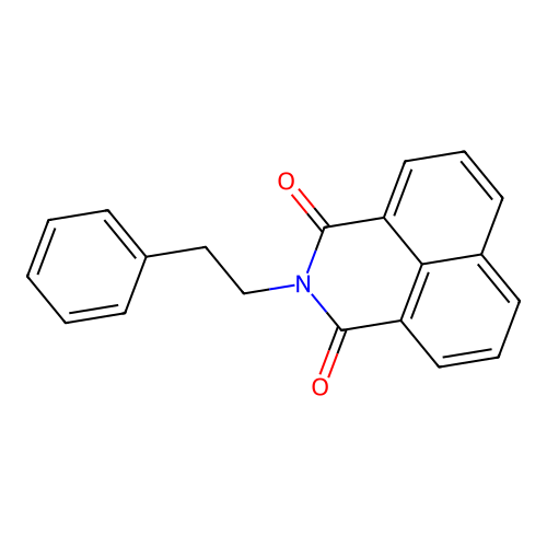 2-(2-Phenylethyl)benzo[de]isoquinoline-1,3-dione structure