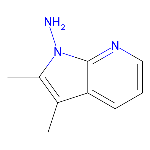2,3-dimethyl-1H-pyrrolo[2,3-b]pyridin-1-amine structure