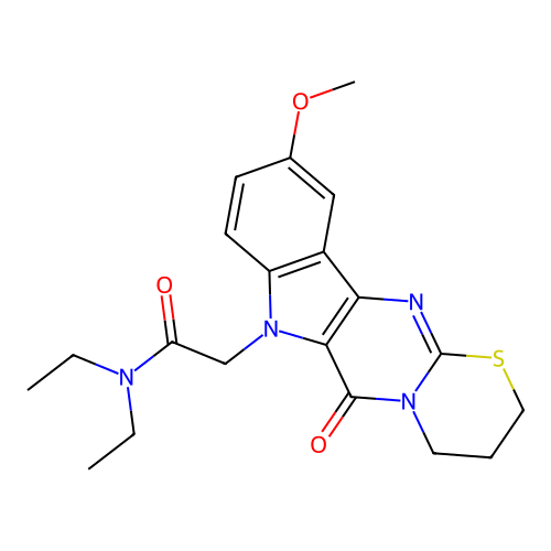 C20H24N4O3S structure