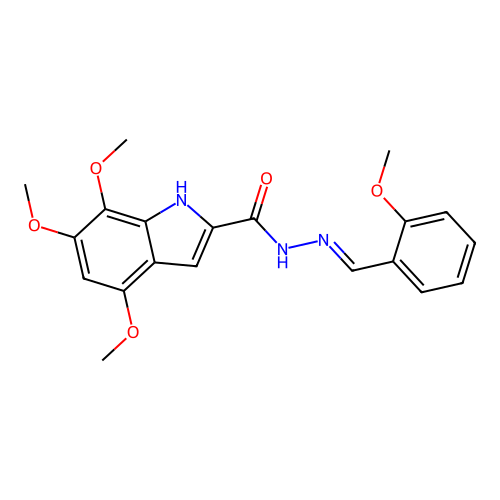 C20H21N3O5 structure