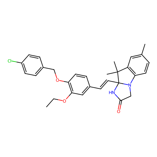 C30H31ClN2O3 structure