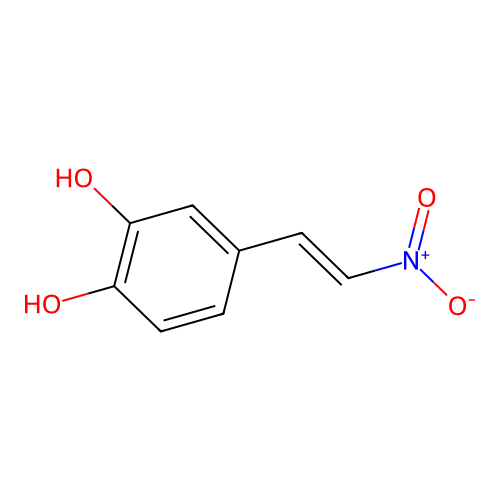 1,2-Benzenediol, 4-(2-nitroethenyl)- structure