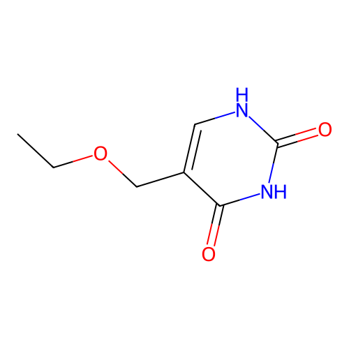 5-(Ethoxymethyl)-2,4(1h,3h)-pyrimidinedione structure