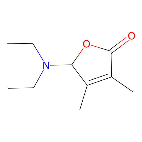 2(5H)-Furanone, 5-(diethylamino)-3,4-dimethyl- structure