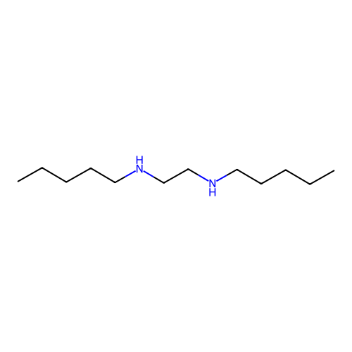 N,N'-Di-n-pentyl-ethylenediamine structure