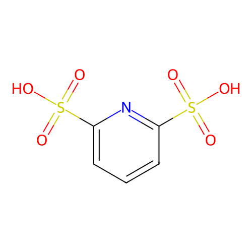 Pyridine-2,6-disulfonic Acid structure