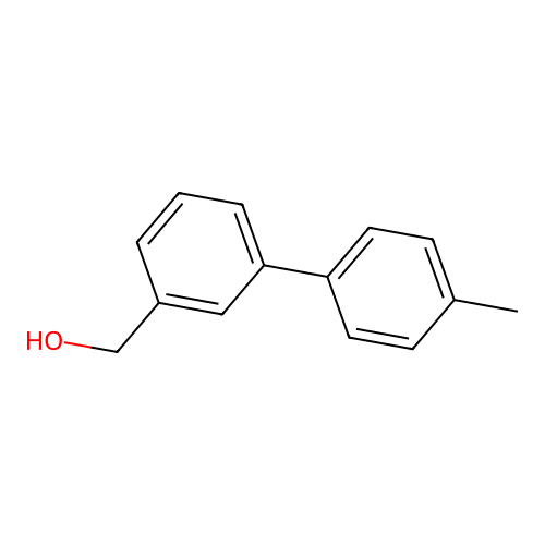 (4'-Methyl-(1,1'-biphenyl)-3-yl)methanol structure
