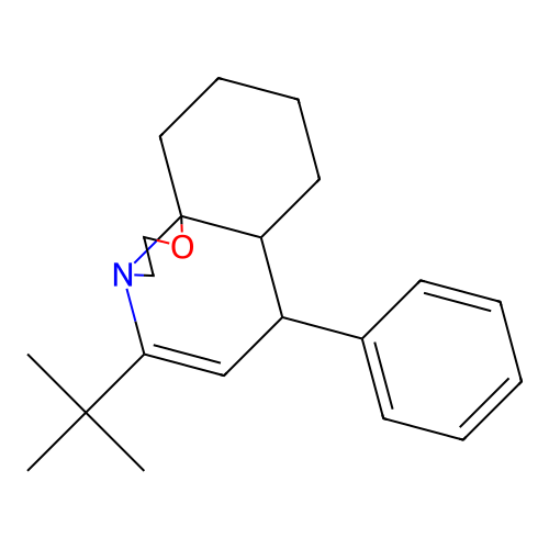 5-Tert-butyl-7-phenyl-2,3,7,7a,8,9,10,11-octahydro[1,3]oxazolo[2,3-j]quinoline structure