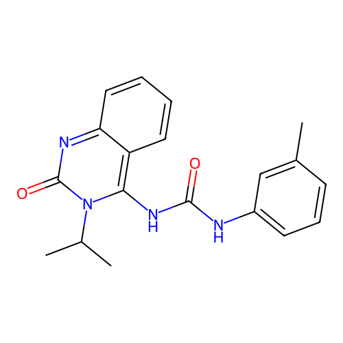 1-(3-Methylphenyl)-3-(2-oxo-3-propan-2-ylquinazolin-4-yl)urea structure