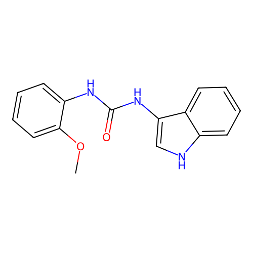 1-(1H-indol-3-yl)-3-(2-methoxyphenyl)urea structure