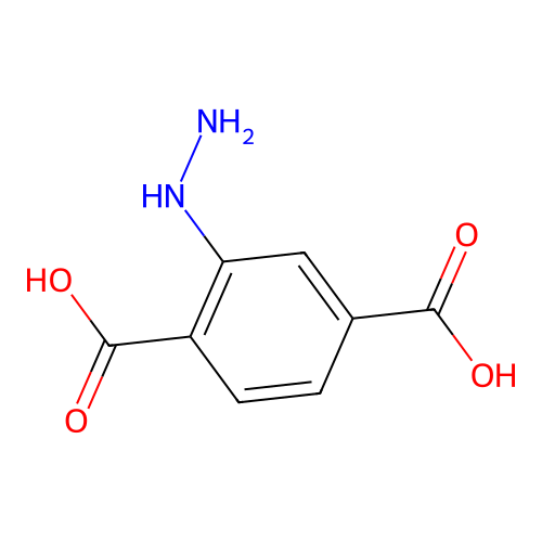 2-hydrazinylterephthalic Acid structure